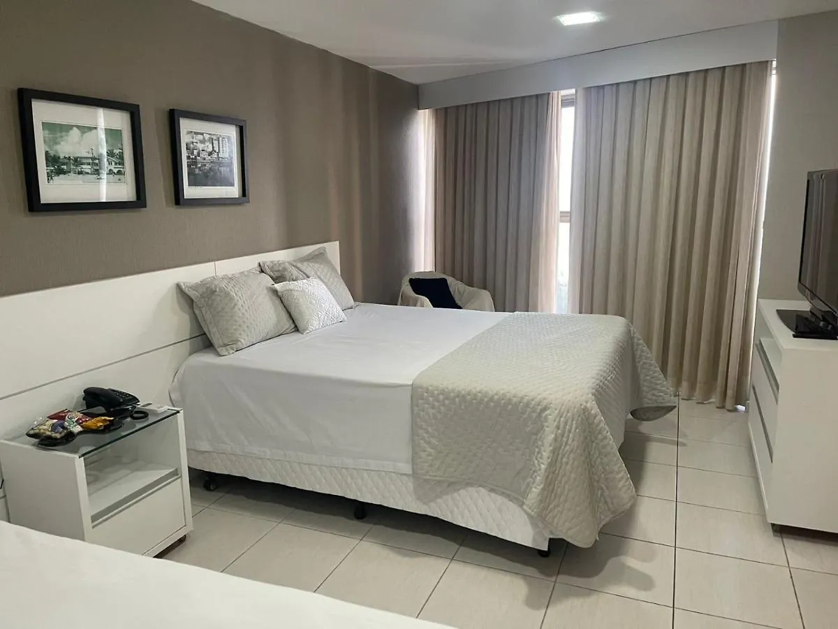 Апартаменты Beach Class Internacional Frente Mar Ресифи