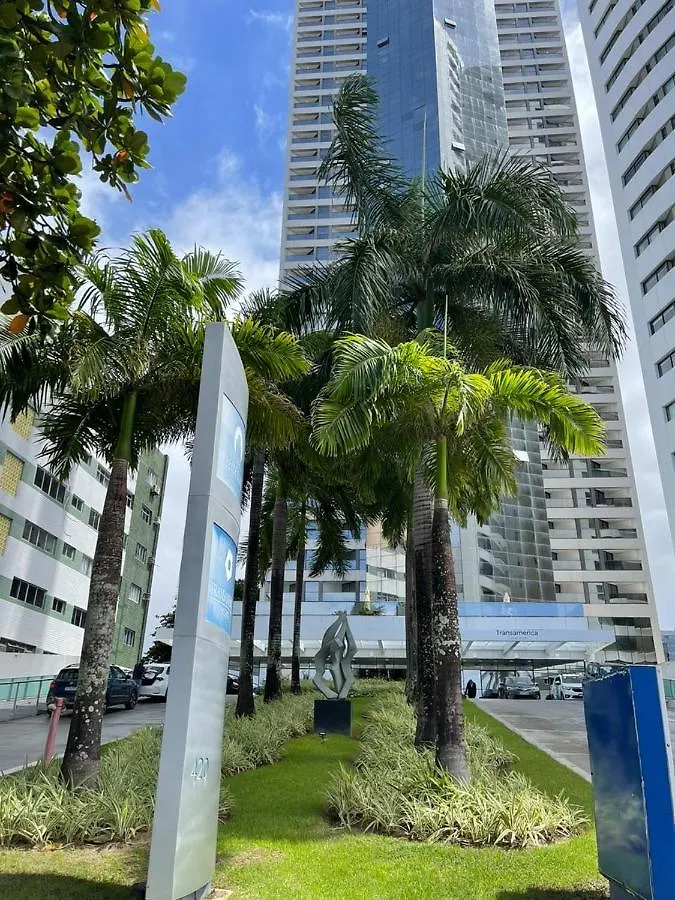 Beach Class Internacional Frente Mar Recife Apartmán