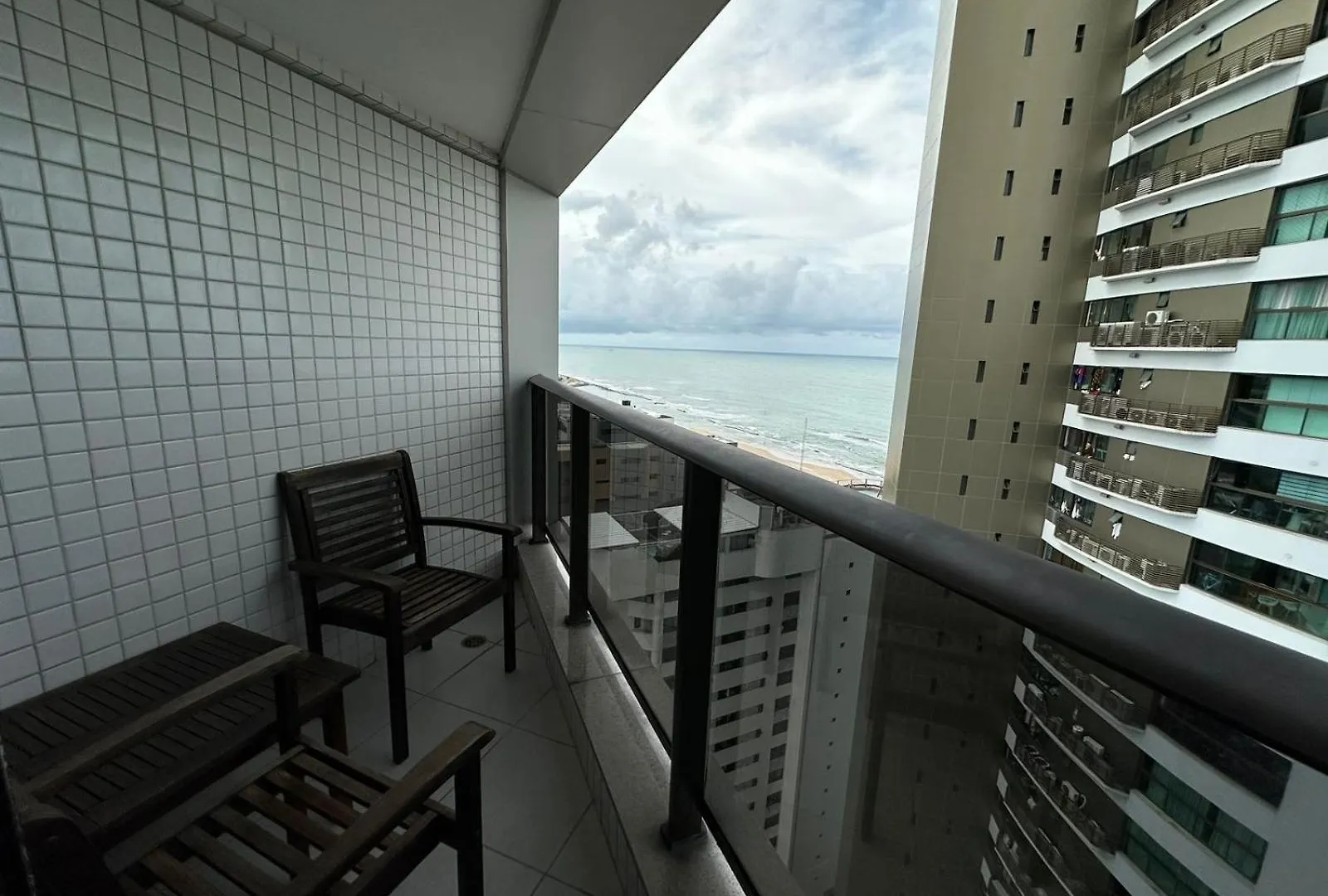 Beach Class Internacional Frente Mar Recife Apartmán